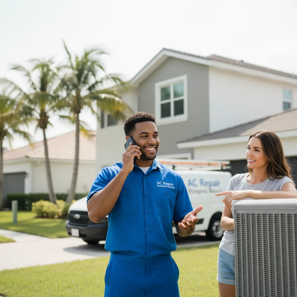 AC Repair Pompano Beach customer support in Redwood Valley